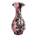 Vase soliflore art nouveau en verre de clichy