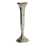 Vase soliflore ou bougeoir en m�tal