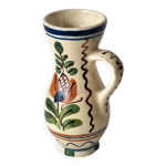 Vase soliflore korond céramique hongroise peinte à la main - décor floral Vase soliflore korond céramique hongroise peinte à la main - décor floral