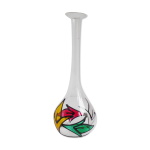 Vase soliflore en verre souffl