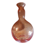 Vase soliflore verre souffl bouche