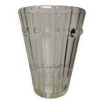 Vase stylis en verre, art dco