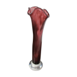 Vase surraliste en verre par adam jablonski