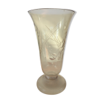 Vase tulipe ambr