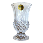Vase tulipe en cristal d'arques