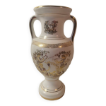 Vase, urne grecque - d�cor en or 24k