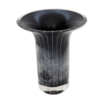 Vase en verre annes 80