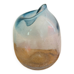Vase en verre bull