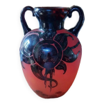 Vase  le verre franais   art dco