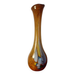 Vase verre souffl