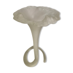 Vase en verre souffl style art nouveau 50cm