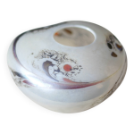 Vase vintage, petit vase verre irisé avec motifs, verre soufflé, collection, décoration intérieur Vase vintage, petit vase verre irisé avec motifs, verre soufflé, collection, décoration intérieur