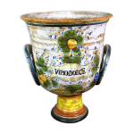 Vase vintage style médicis en céramique vino dolce Vase vintage style médicis en céramique vino dolce