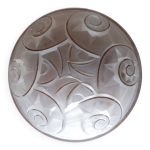 Vasque de suspension art dco verre