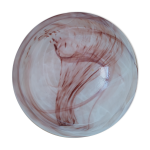 Vasque suspension en verre marbré marron Vasque suspension en verre marbré marron