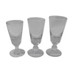 Verres  absinthe 19me