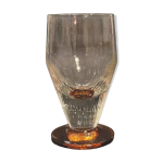 Verre  absinthe bicolore