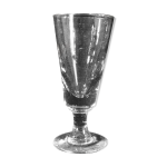 Verre a absinthe en verre souffl
