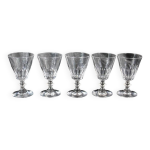 Verres baccarat / st louis caton cristal debut 20eme france