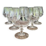 Verres  cognac en cristal d arques