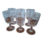 Verres digestif en cristal