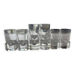 Verres  digestif en cristal villeroy et boch