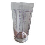 Verre doseur vintage verutile bormioli rocco violet