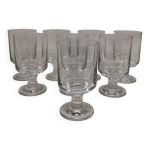 Verres  eau baccarat