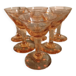 Verres  liqueur ambrs(6)