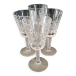 Verres  liqueur cristal d'arques