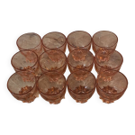 Verre  liqueur vieux rose 60