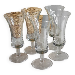 Verres a liqueur vintage