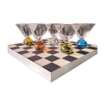 Verres  martini vintage