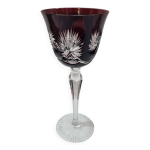 Verre  pied, cristal nachtmann bohme