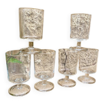 Verres  pieds luminarc