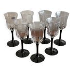 Verres  pied octogonale esso luminarc