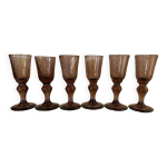 Verres souffl ancien la rochere