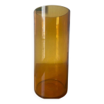 Verre teint - grand vase