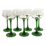 Verres  vin d'alsace