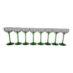 Verres  vin blanc d'alsace