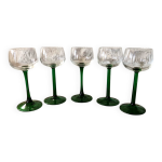 Verres  vin blanc anciens