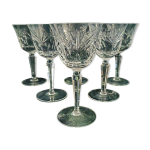Verres  vin blanc taills
