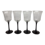 Verres  vin blanc vintage franais par luminarc