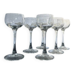 Verres  vin de savoie vintage