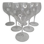 Verres à vin villeroy et boch en cristal, 23 cm Verres à vin villeroy et boch en cristal, 23 cm