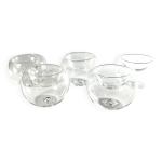 Verrines en verre  double paroi