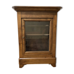 Verriot ou vitrine en noyer