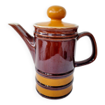 Verseuse caf ou th cramique vintage 70's