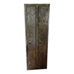 Vestiaire métallique industriel vintage 2 portes 180x60x50 cm Vestiaire métallique industriel vintage 2 portes 180x60x50 cm