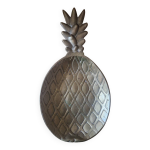Vide poche bijoux porte savon laiton vintage ananas
